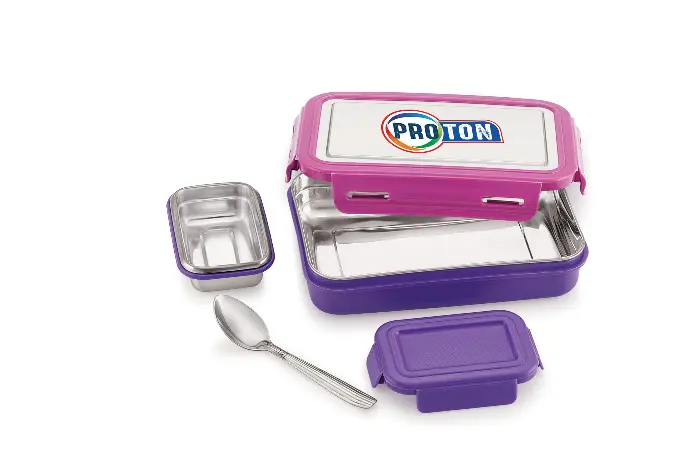 Proton Big Insulated Steel Tiffin Box-650ml.....