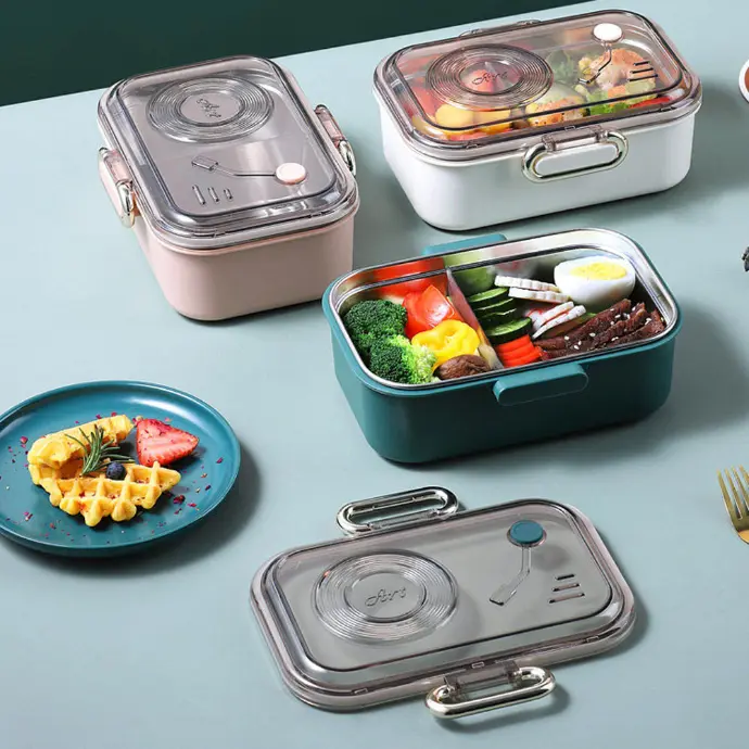 Music & Meal Bento 2 Compartment  Lunch Box - 950M