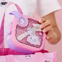 Unicorn Style Lunch Box For Girls Kids - 750 ML Stainless Steel