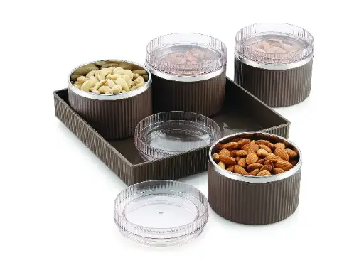 Steel Line 4 Dry Fruit Container-500ml