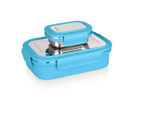 Volvo Big Insulated Stainless Steel Tiffin Box-900Ml